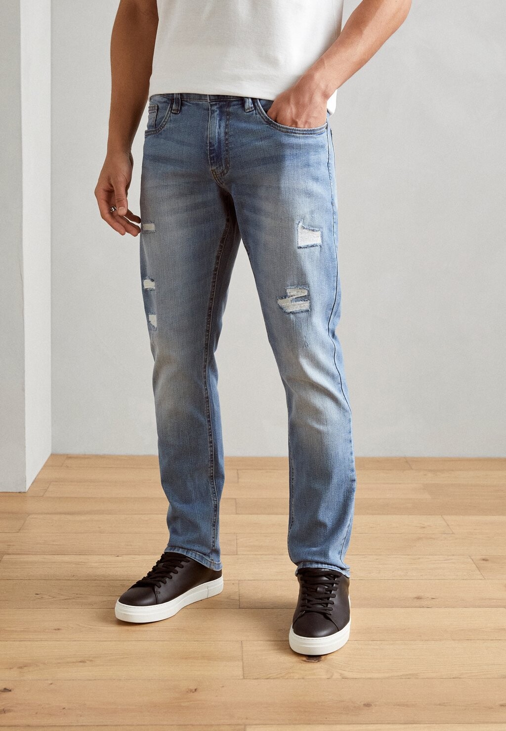 

Джинсы INDICODE JEANS, цвет blue wash