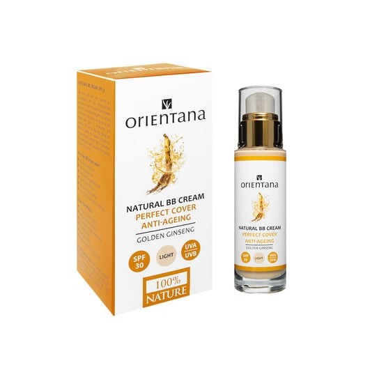 

Натуральный крем Golden Ginseng SPF 30 1 Light, 30 мл Orientana, BB