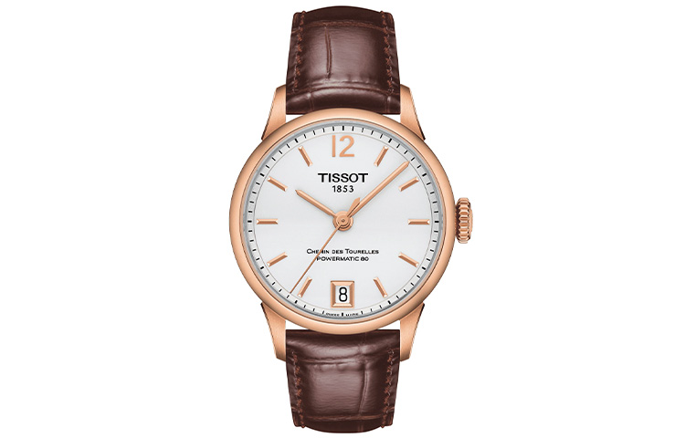 

TISSOT Часы Women's Tourelles Collection Watch, White Dial