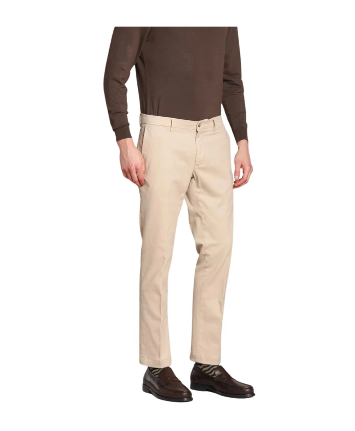 

Брюки-Чиносы обычного кроя из эластичного габардина Mason'S, бежевый