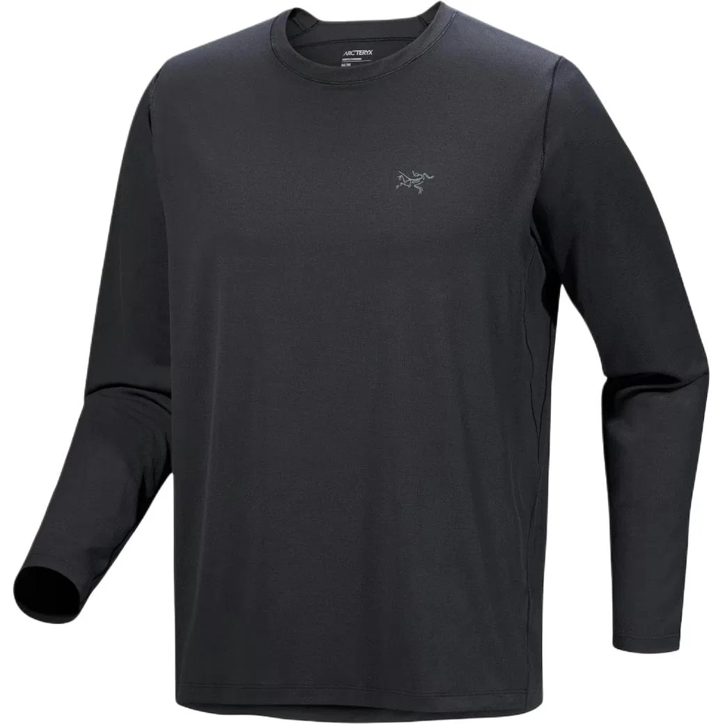 Футболка CORMAC с круглым вырезом для мужчин Arcteryx, Fluorite Purple/Moondrop — фото 3