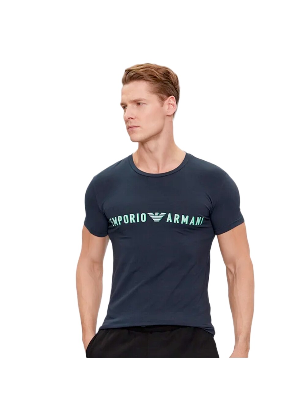 

Футболка орел Emporio Armani, синий