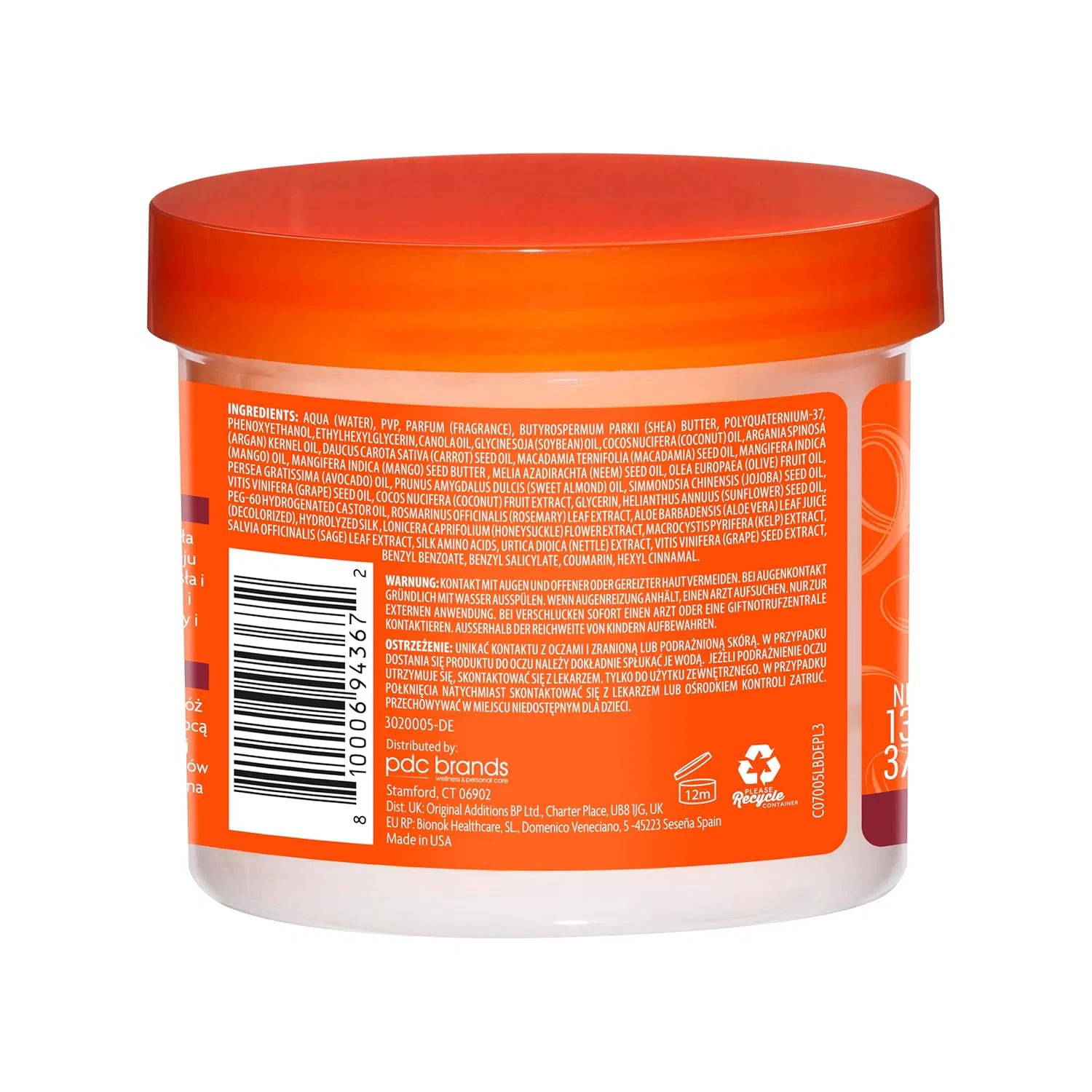 Увлажняющий гель для укладки Cantu Twist & Lock Gel, 370 г Cantu — фото 2