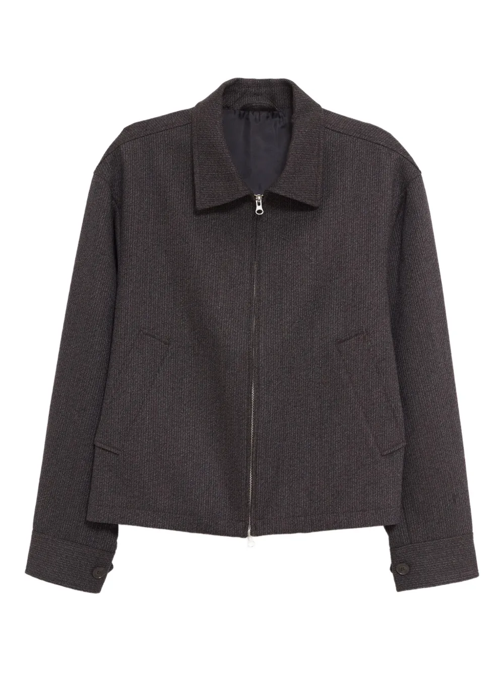 

Куртка на молнии в полоску "Mail" mfpen, коричневый