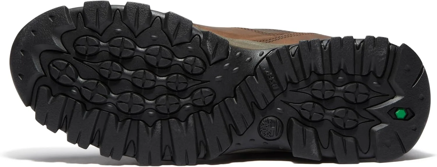 Мужские кожаные походные ботинки Timberland Mt. Maddsen Mid Leather Wp, темно-коричневый — фото 4