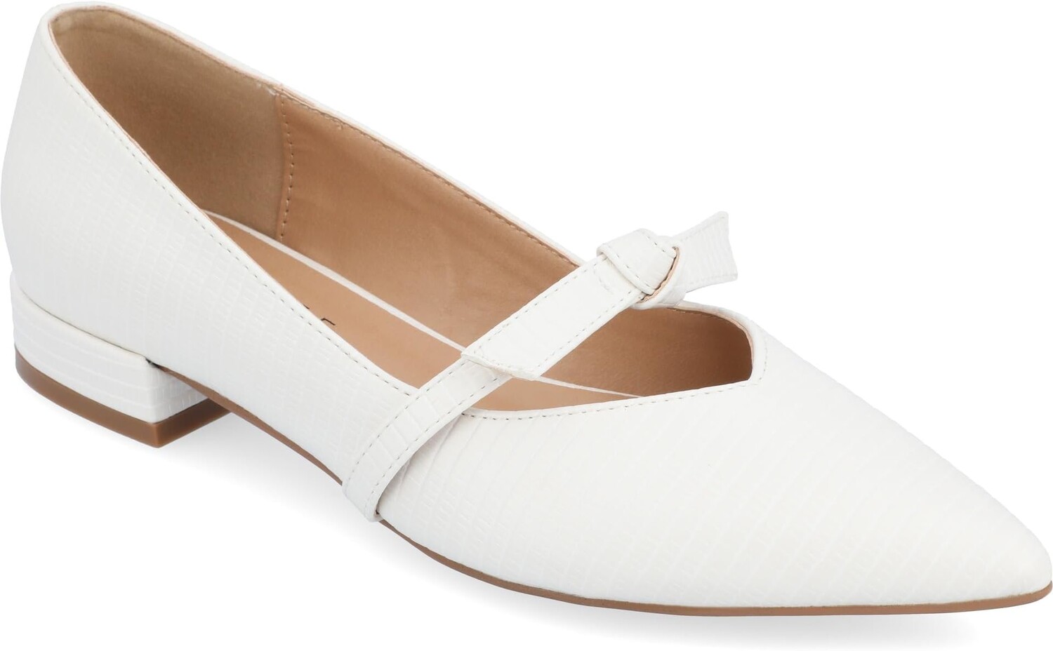 

Туфли на плоской подошве Journee Collection Cait Flats, белый