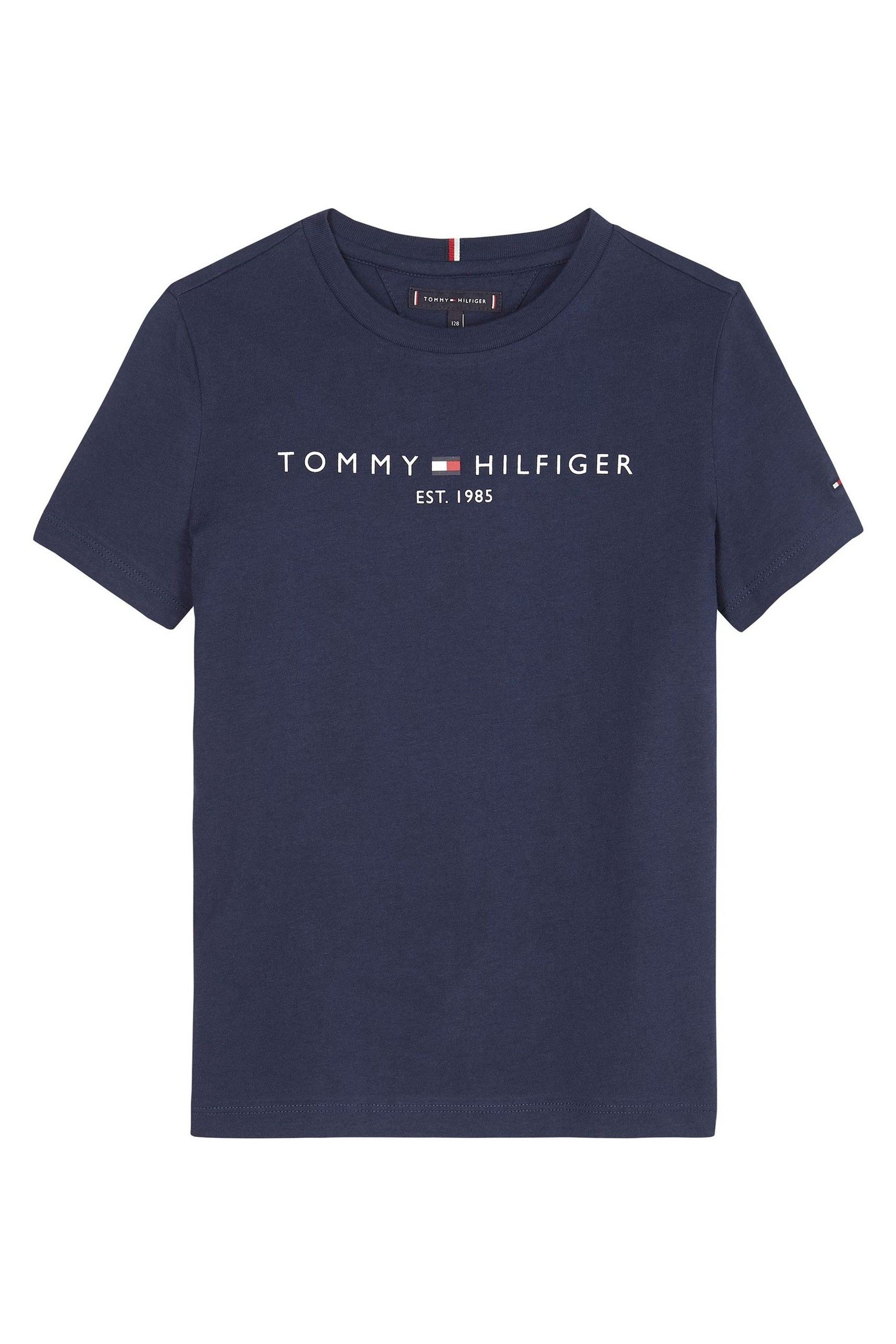 

Синяя футболка Essential Tommy Hilfiger, синий