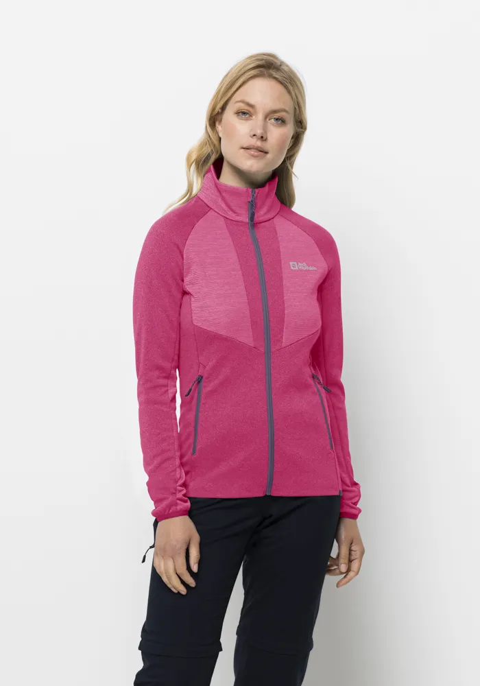 

Флисовая куртка Jack Wolfskin "BLATTSTEIG FZ W", розовый