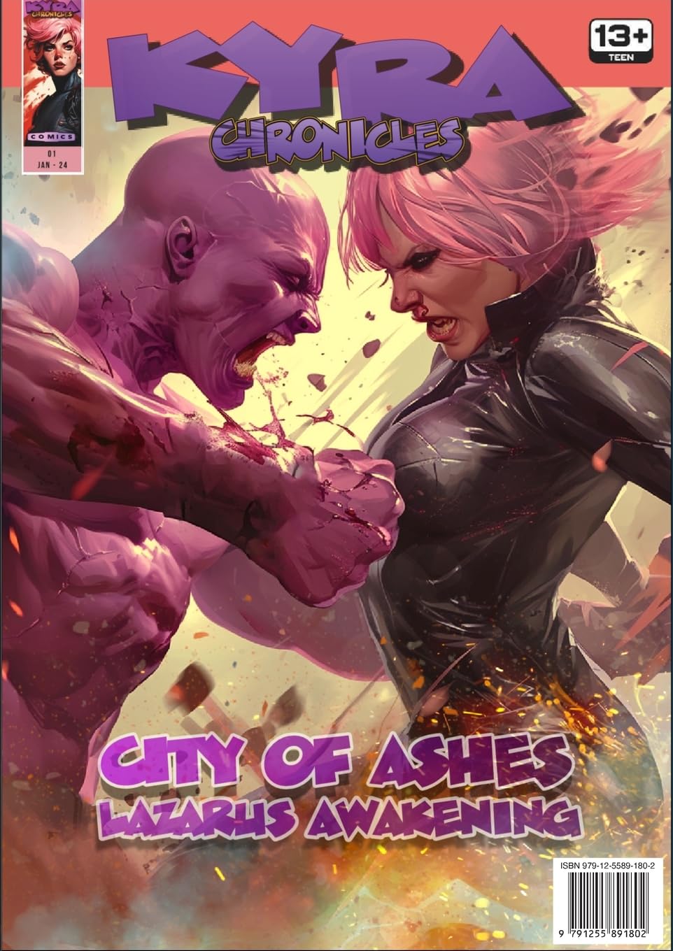 

Kyra Chronicles: City of Ashes - Lazarus Awakening (Luca Cristini Editore (Full-Cube))