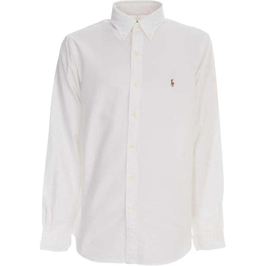 Polo Ralph Lauren Рубашка мужская белая — фото 3