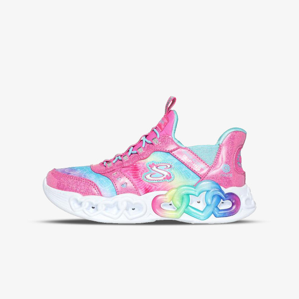 

Кроссовки Infinite Heart Lights Skechers, розовый