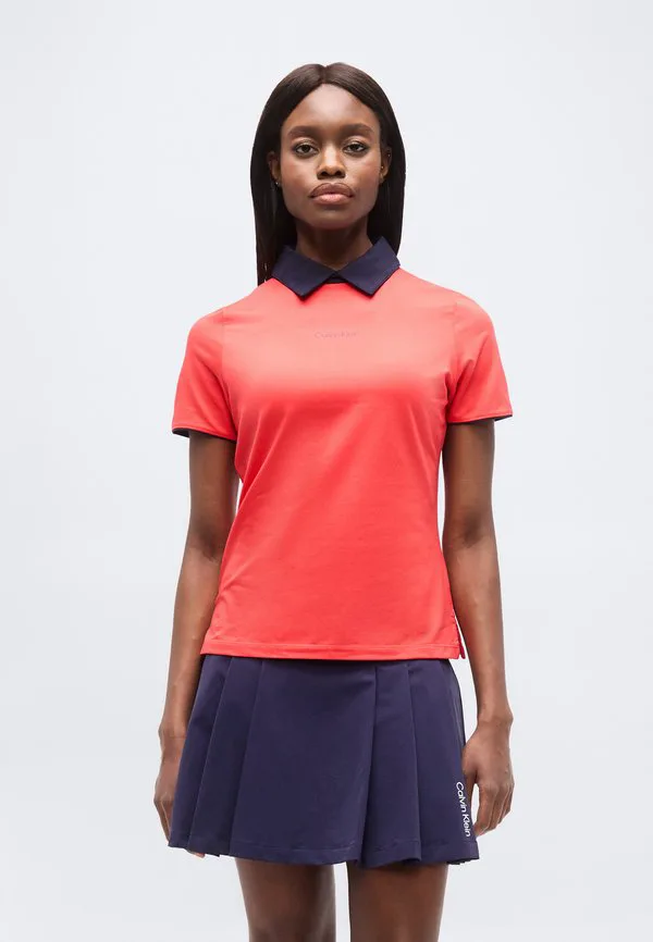 Рубашка-Поло brooke Calvin Klein Golf, Coral Red
