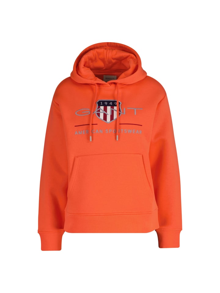 

Толстовка Gant, цвет orangerot