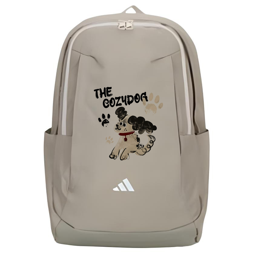 

Adidas Средний унисекс серый рюкзак из ткани, Puppy