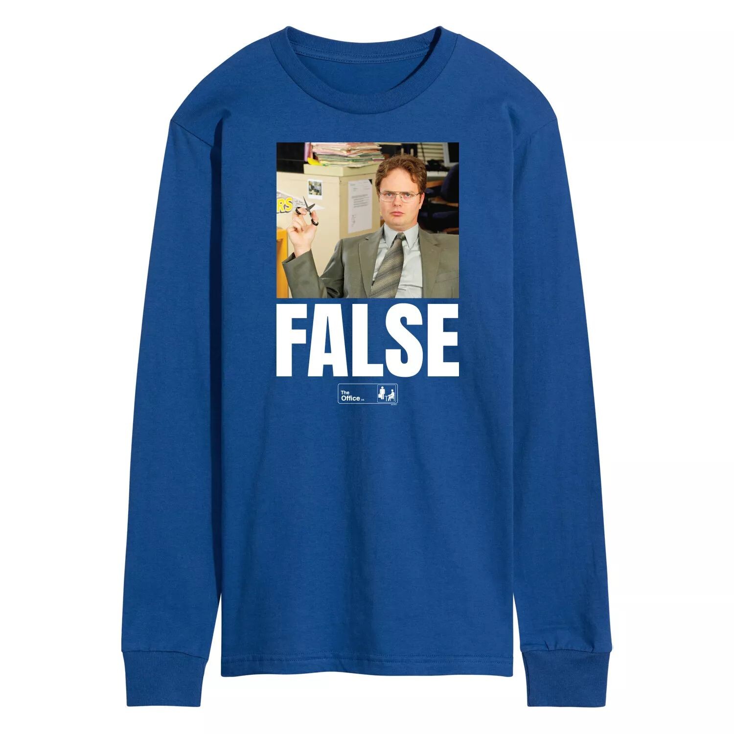 

Мужская футболка с длинными рукавами The Office Dwight False Licensed Character