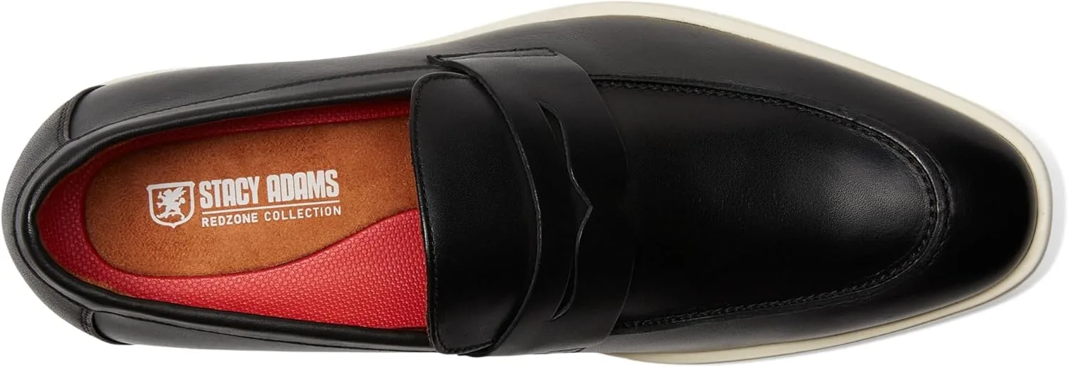 Мужские лоферы Stacy Adams Spencer Penny Slip on Loafer, черный — фото 2