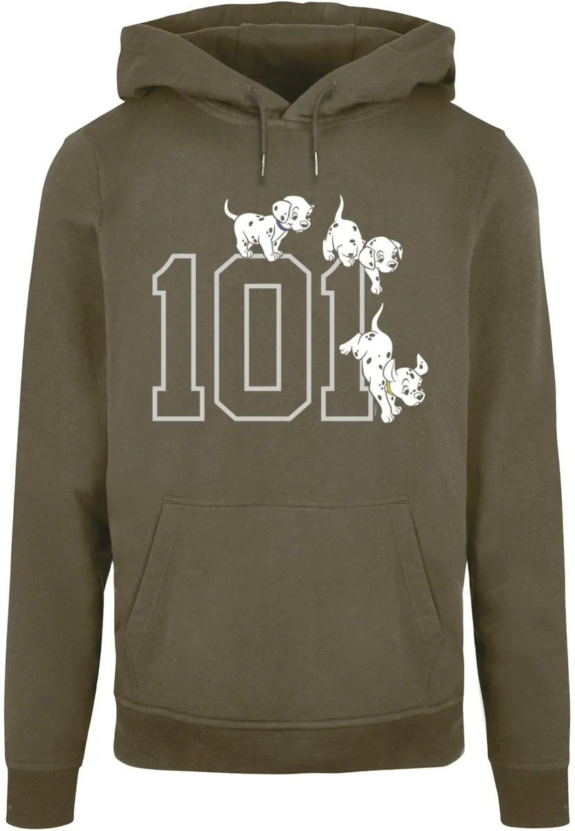 

Толстовка с капюшоном ABSOLUTE CULT "ABSOLUTE CULT Мужская 101 далматинец - 101 Doggies Basic Hoody", оливковый