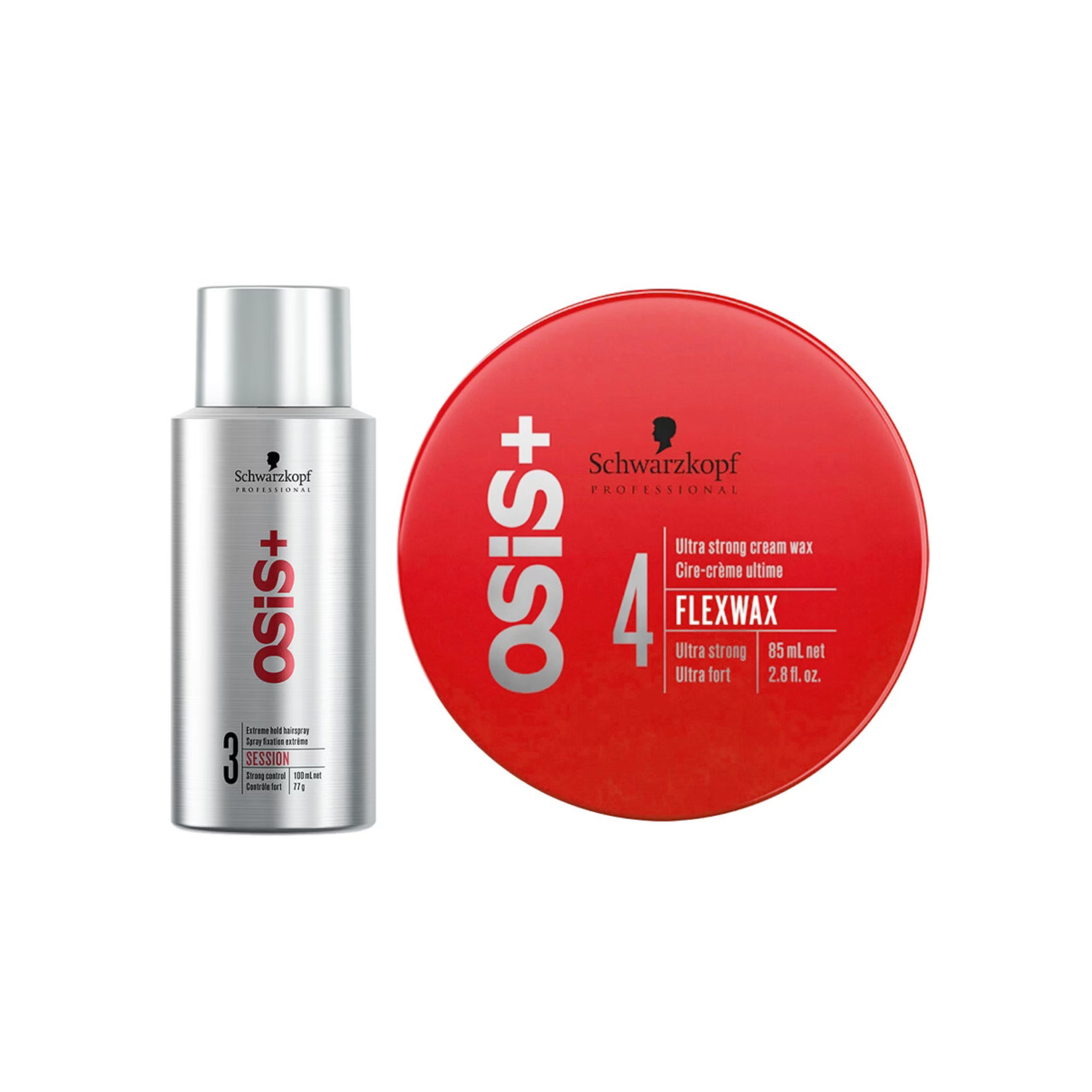 

Shihuakou silver glue размер 3 набор для укладки волос спрей и воск SCHWARZKOPF, Hairspray 100ml+Hair Wax 85ml