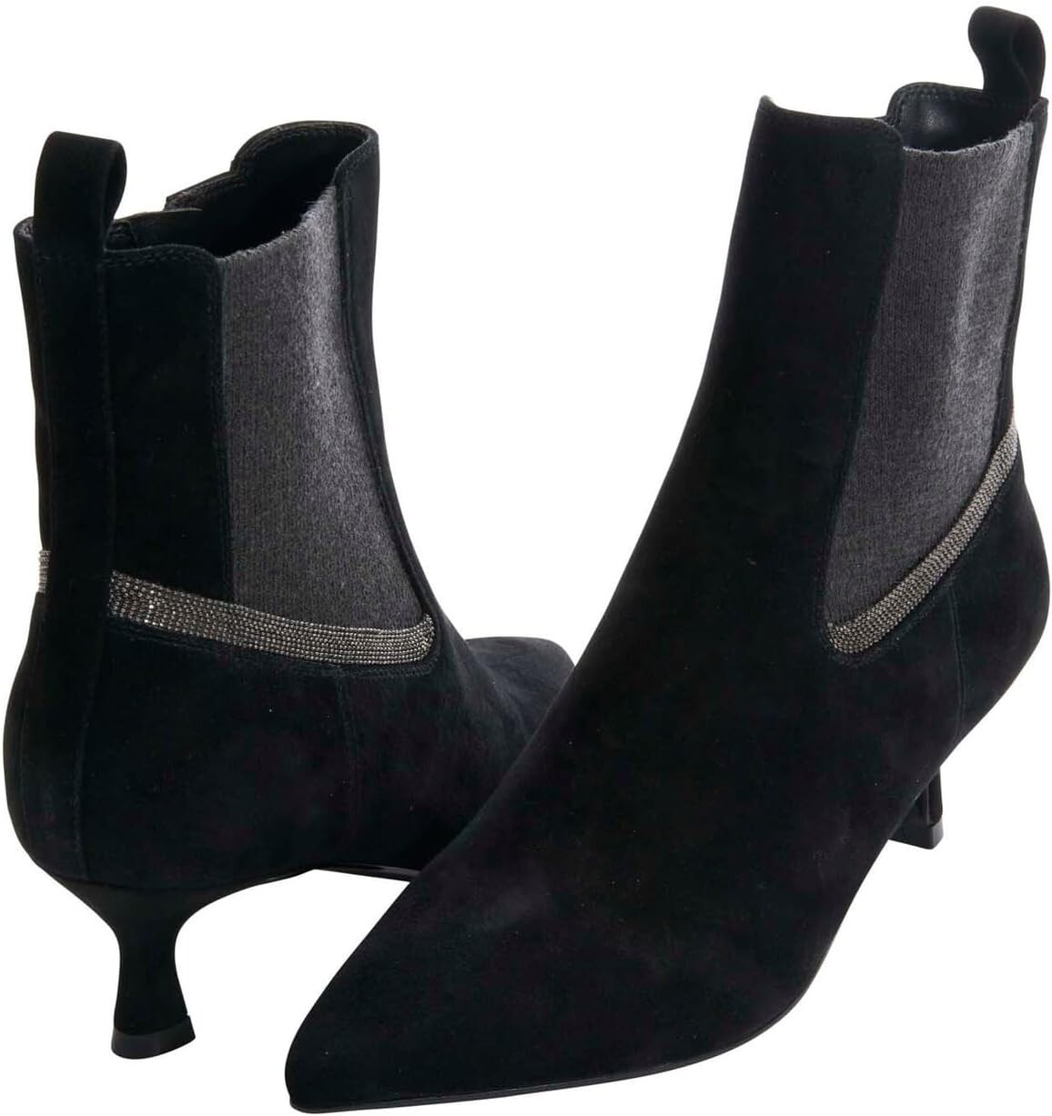 

Ботинки Vaneli Mixer, цвет Black Suede/Dark Grey