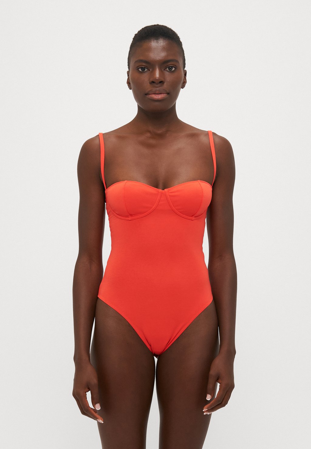 

Боди CORE ICON Organic Basics, коралловый