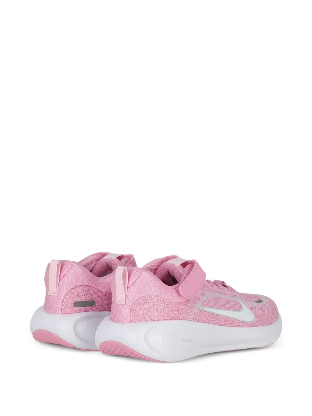 Отличные кроссовки на шнуровке Nike Kids, розовый — фото 3