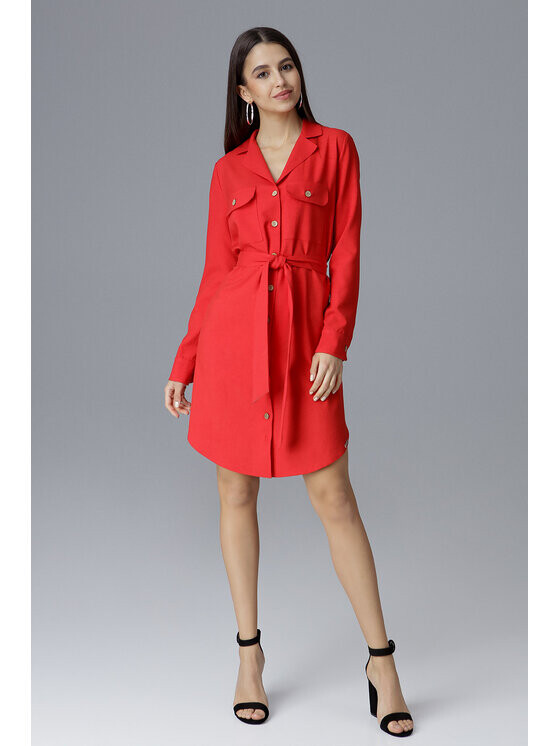 

Платье стандартного кроя Figlfigl, красный