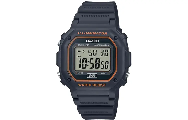 

Женские часы Standard Series 10 мм серые F-108WH-8A2 CASIO