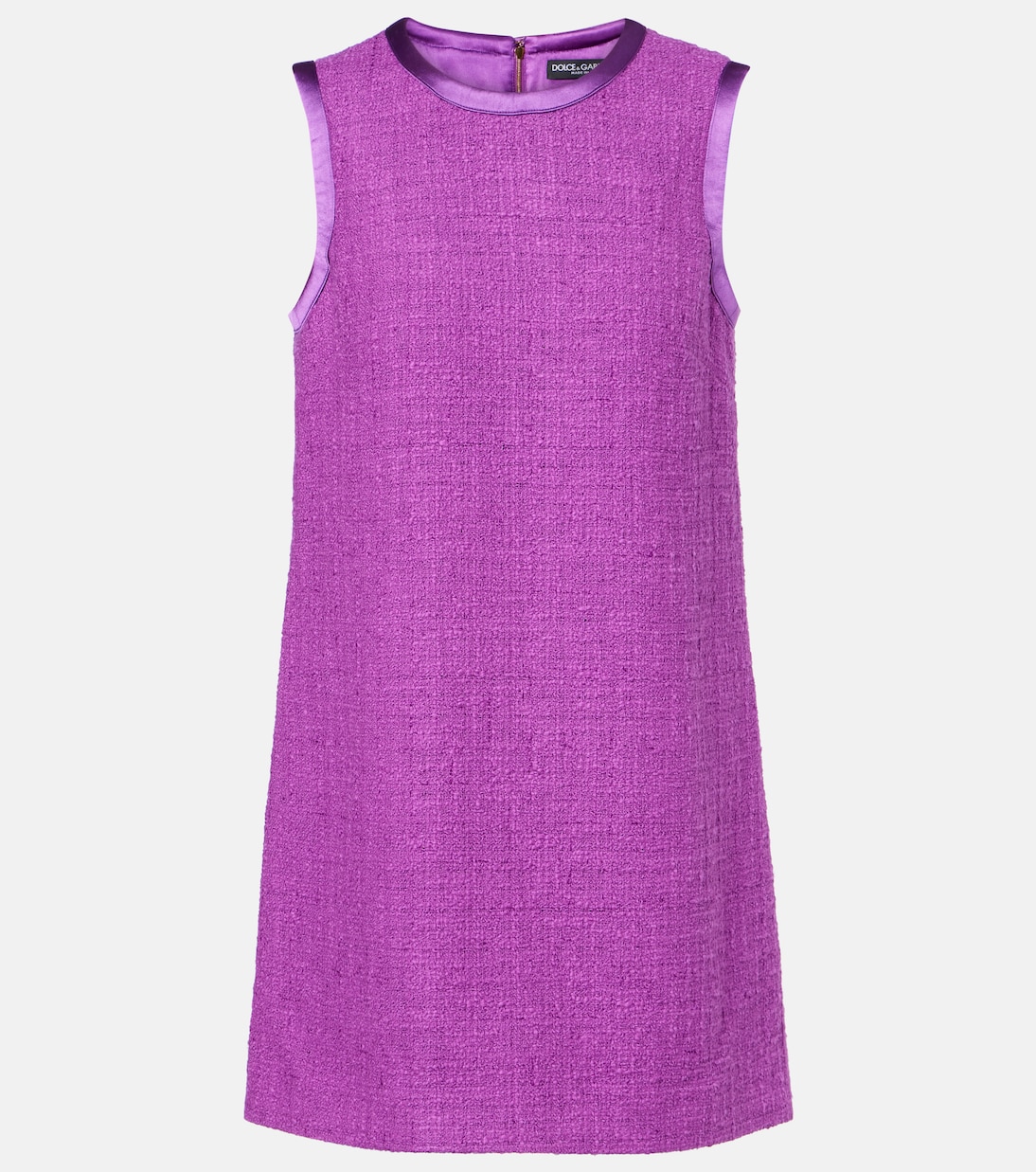 

Мини-платье из смеси хлопка и шелка Dolce&Gabbana, Viola