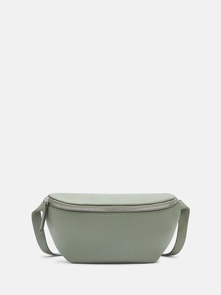 

Кожаная поясная сумка "Tavia" светло-зеленого цвета - (Ш)32 x (В)14 x (Г)7 см Liebeskind Berlin