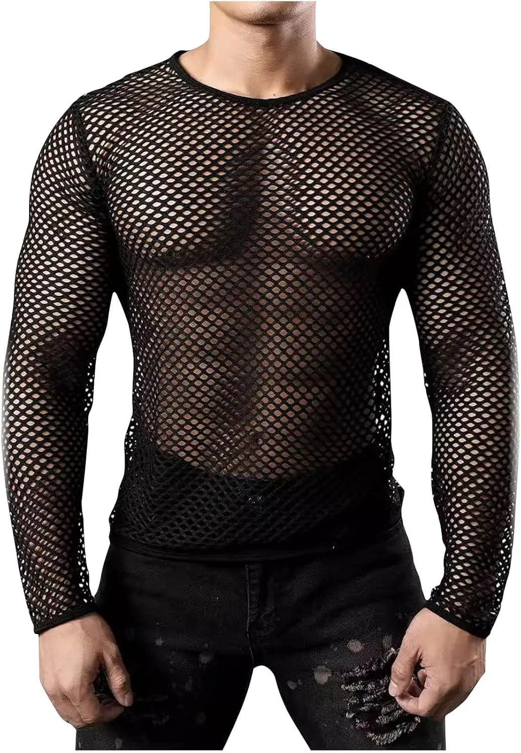

Футболка Muscularfit Casual Big and Tall с длинным рукавом