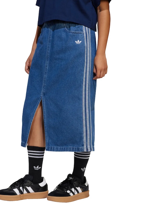 

Детская джинсовая юбка Adidas Originals, синий