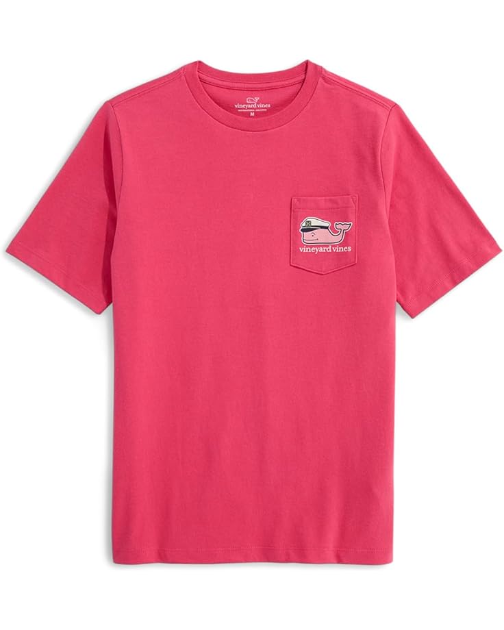 

Футболка Vineyard Vines Kids Lobster Bake Short Sleeve Pocket Tee, цвет Sailors Red