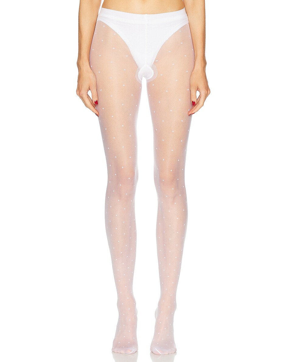 

Колготки Dot Tight Falke, белый