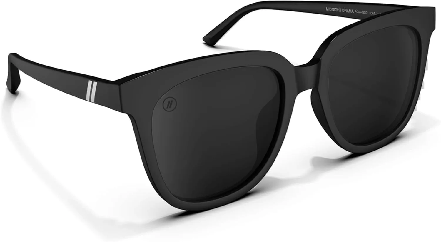 

Солнцезащитные очки Blenders Eyewear Grove – поляризованные – оправа в форме бабочки с ацетатными дужками – 100% защита от УФ-излучения – для женщин, Midnight Drama