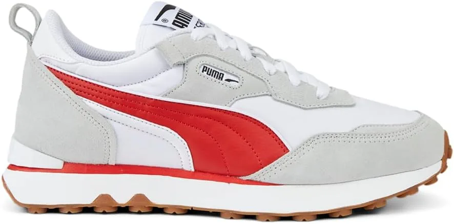 Кроссовки PUMA Rider FV Future Vintage, белый/красный/серый