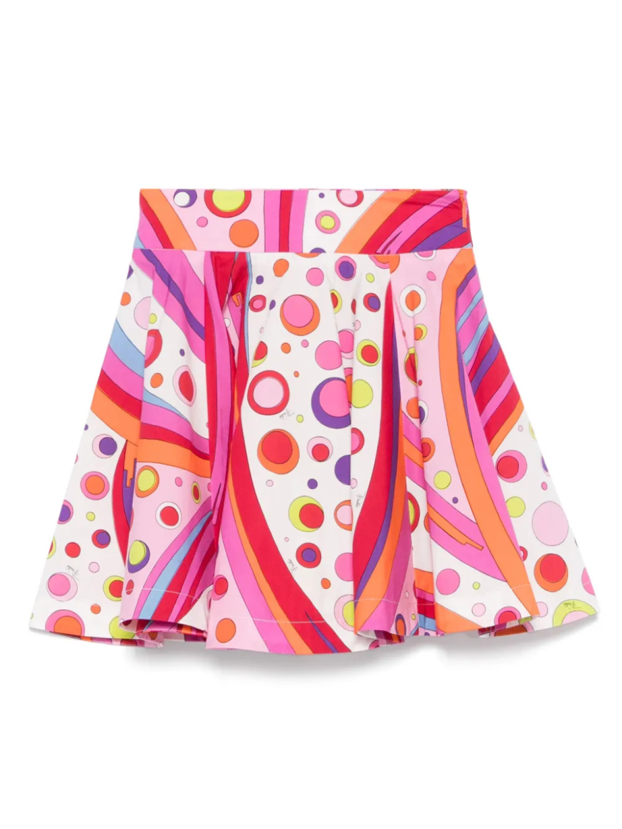 

PUCCI Junior юбка с принтом Fontane, розовый
