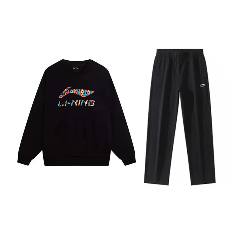 

LINING Повседневная спортивная одежда Unisex Black+Black