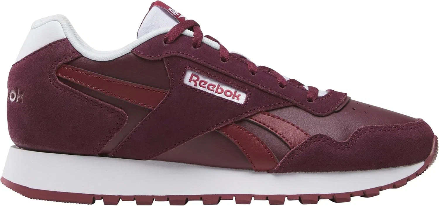 Кроссовки Reebok Workout Low Classic, черно-вишневый