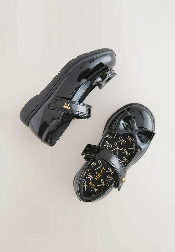Стандартные туфли fitbow mary jane school first steps Next, Black Patent — фото 3