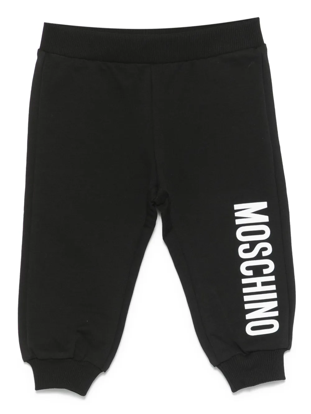 

Спортивные брюки с логотипом Moschino Kids, черный