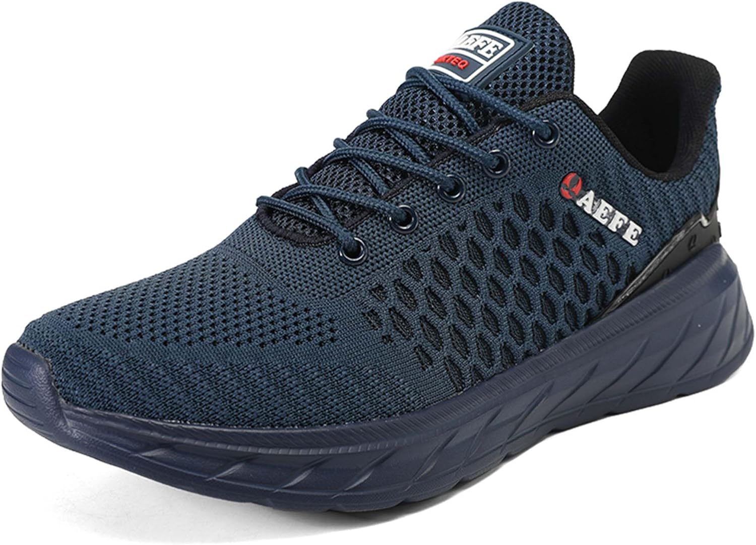 

Мужские беговые кроссовки Удобные дышащие повседневные кеды Легкая мягкая подошва Обувь для ходьбы Сетчатые фитнес-кроссовки для тренировок и тенниса Обувь для бега на открытом воздухе Dzbajrqm, синий