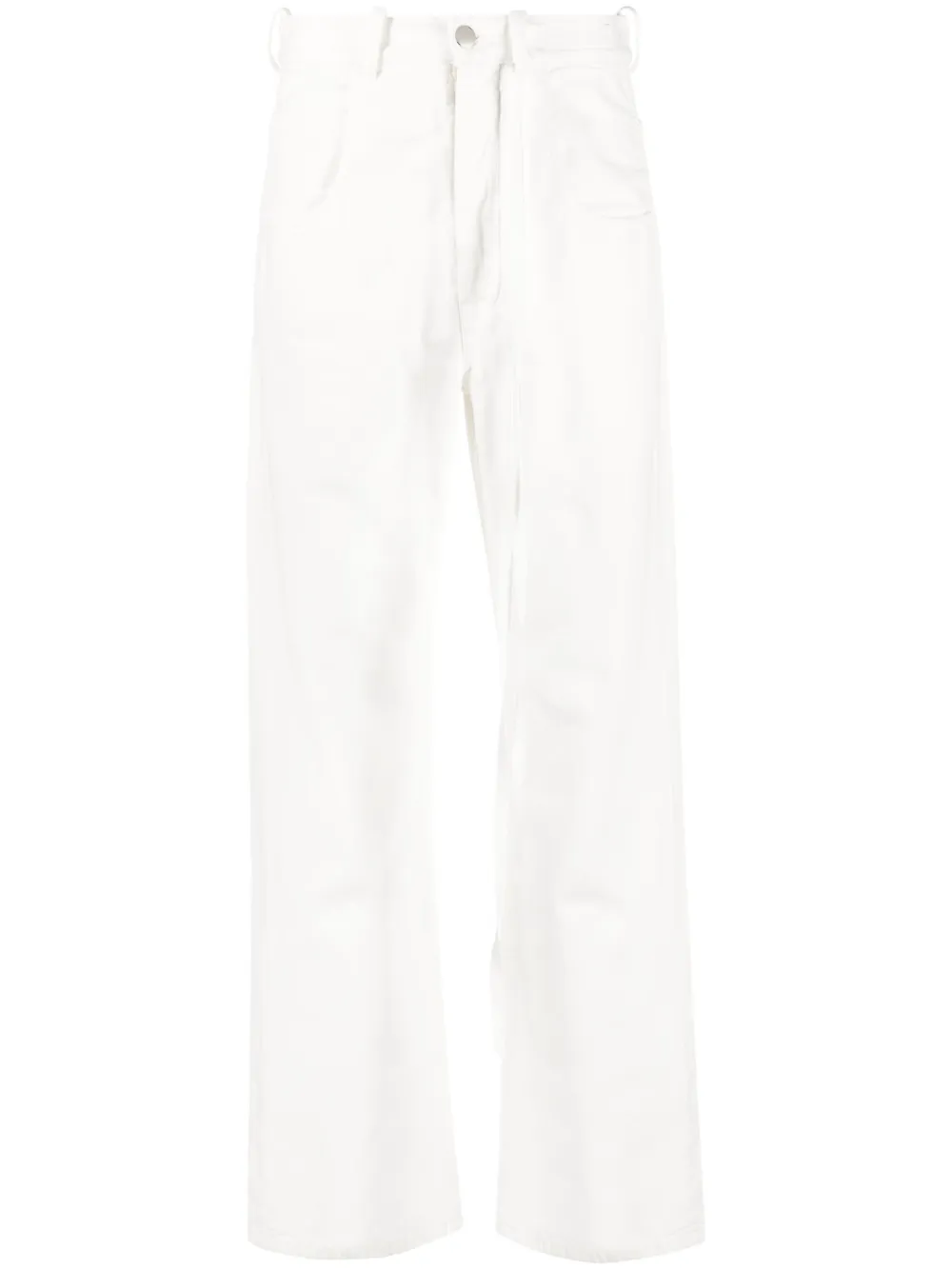

Прямые джинсы Ann Demeulemeester, белый
