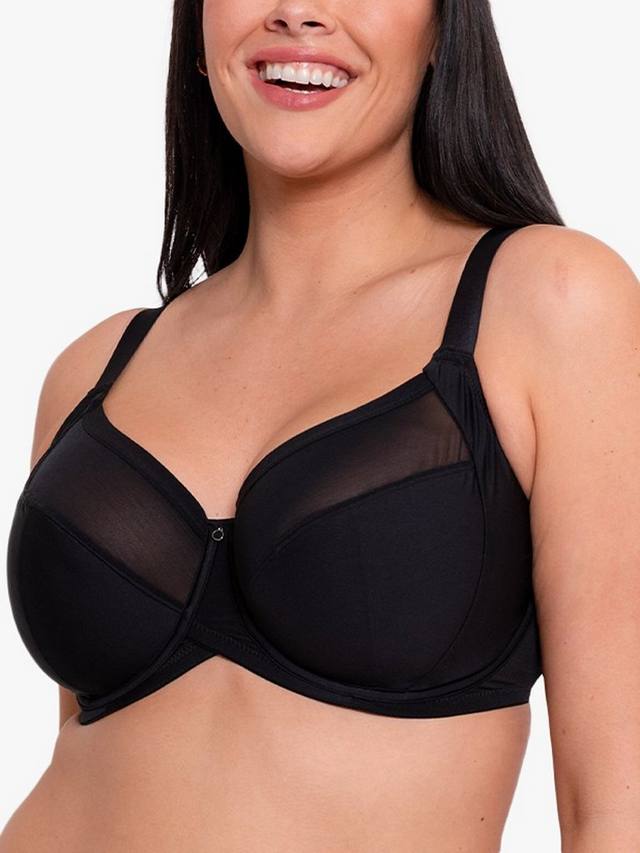 

WonderFully бюстгальтер полной чаши с боковой поддержкой Curvy Kate, Black