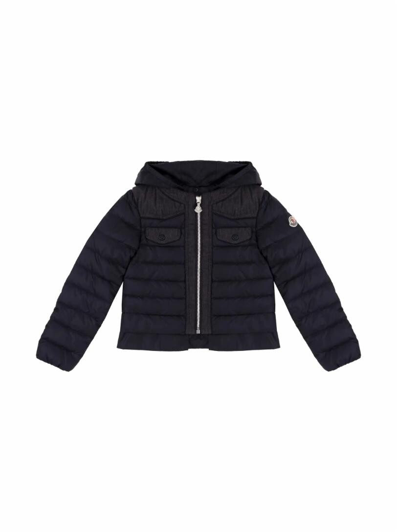 

Стеганая куртка Moncler, тёмно-синий