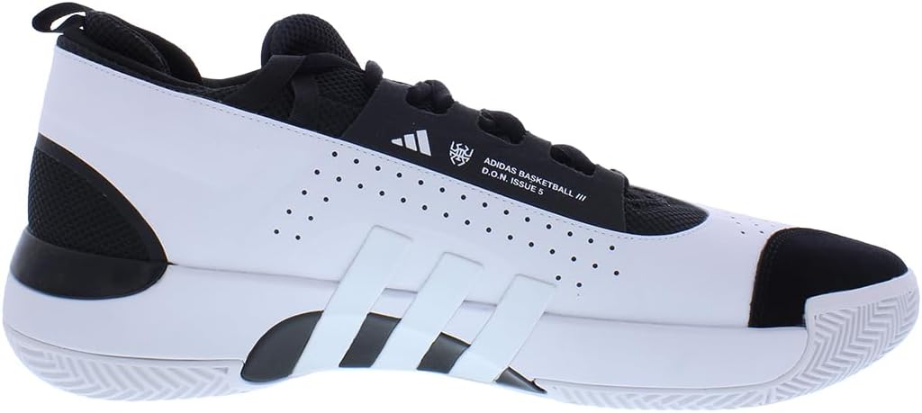 Мужские кроссовки Adidas D.o.n. Issue 5, белый/черный — фото 2