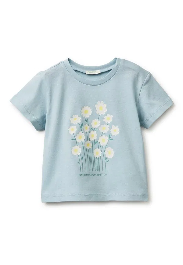Футболка с принтом United Colors Of Benetton, Blue