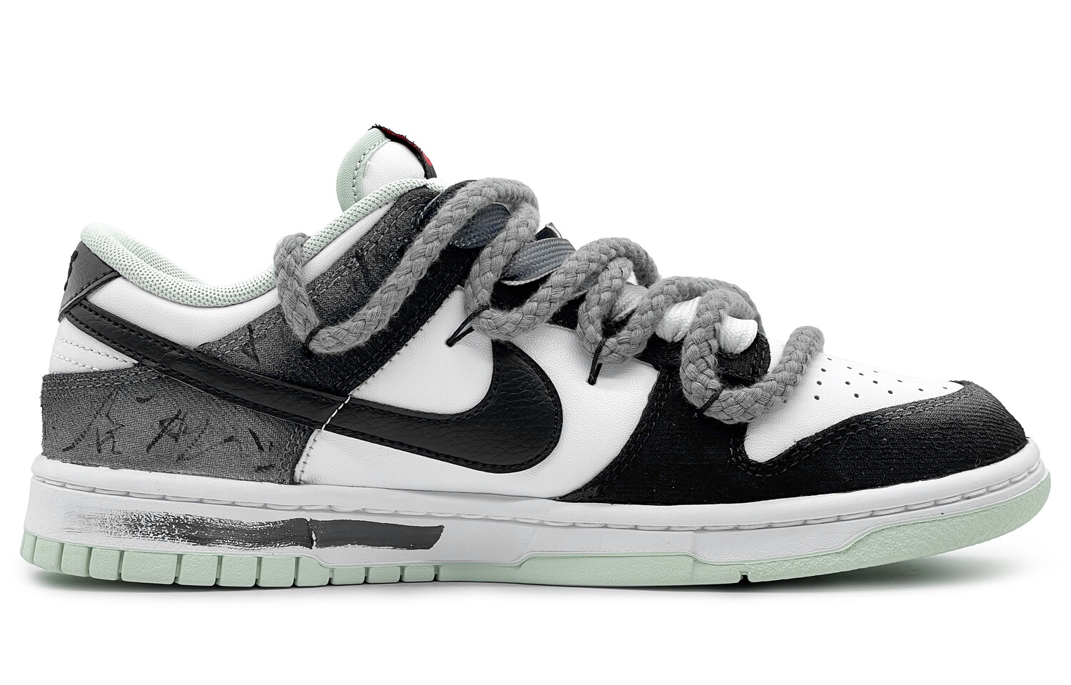 

Кроссовки Nike Dunk Skateboard Shoes Men Low-Top Black White