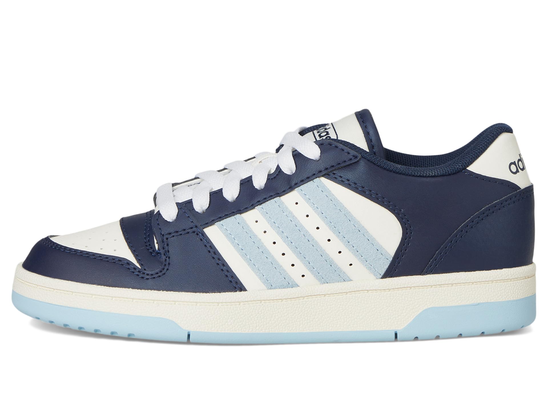 Кроссовки Adidas Kids Turnaround Basketball Shoes, Collegiate Navy/Clear Sky/White — фото 4