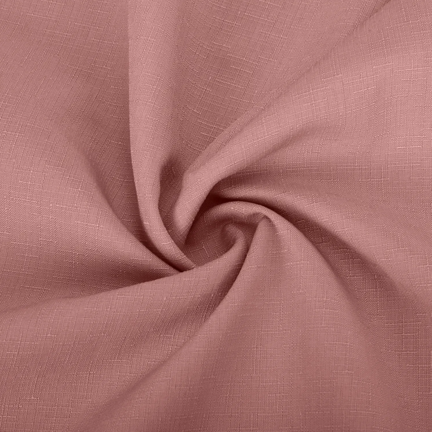 Блуза с коротким рукавом, V-образным вырезом, Cotton Linen, розовая — фото 3