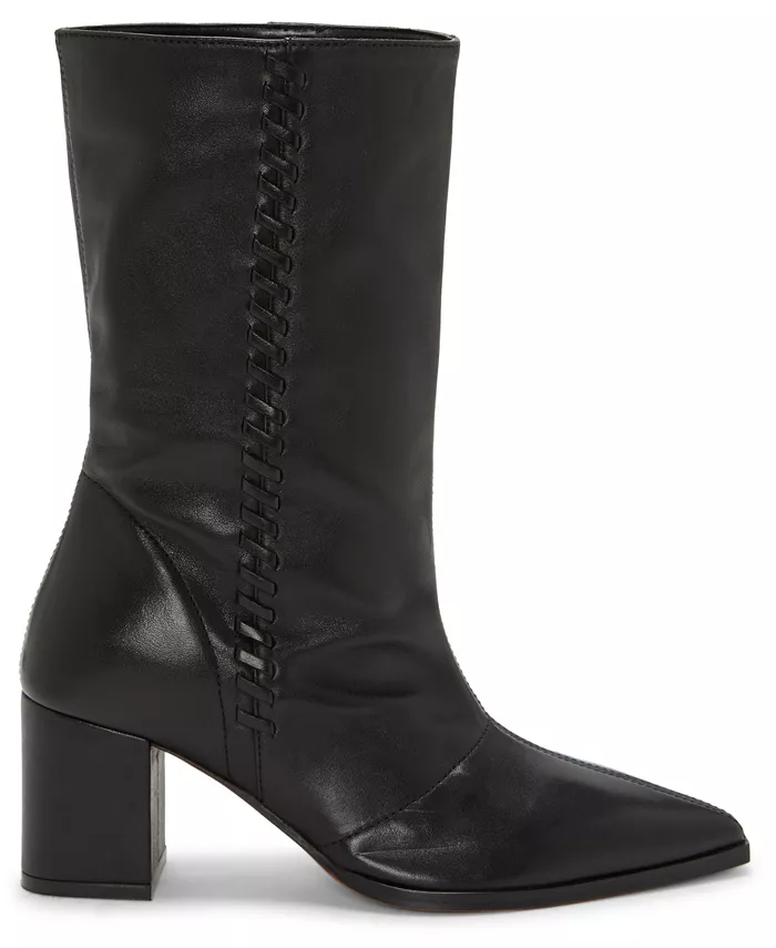 Женские ботинки Lorrys на блочном каблуке Vince Camuto, черный — фото 2